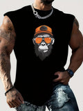 Stratax Sleeveless Vest – Breathable Pattern Print That Moves With You