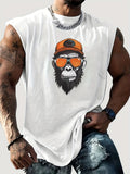 Stratax Sleeveless Vest – Breathable Pattern Print That Moves With You