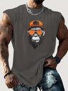 Stratax Sleeveless Vest – Breathable Pattern Print That Moves With You